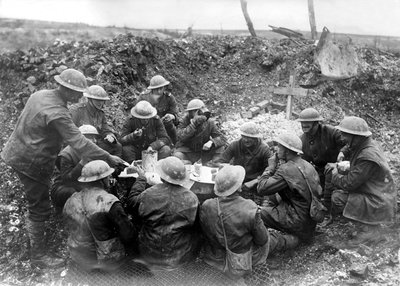 Dining in the Trenches by Unbekannt Unbekannt